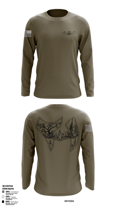 Submarine Squadron 21 907234 Long Sleeve Performance Shirt - 2