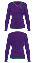 Lincoln-Sudbury Regional High School Volleyball 64961720 Women's Long Sleeve V-neck Shirt - 12