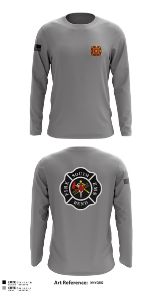 Long Sleeve Performance Shirt, , Fire Department, Teamtime, Team time, sublimation, custom sports apparel, team uniforms, spirit wear, spiritwear, sports uniforms, custom shirts, team store, custom team store, fundraiser sports, apparel fundraiser