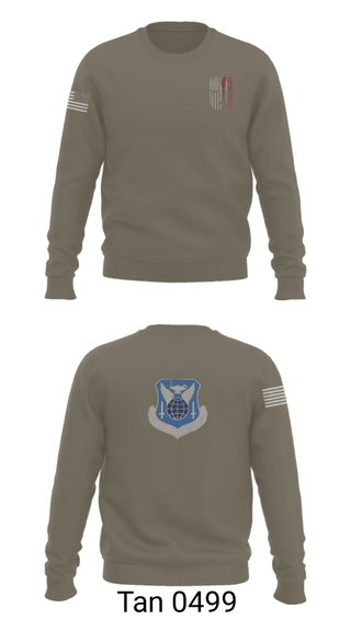 Crew Neck Sweatshirt, , Air Force, Teamtime, Team time, sublimation, custom sports apparel, team uniforms, spirit wear, spiritwear, sports uniforms, custom shirts, team store, custom team store, fundraiser sports, apparel fundraiser