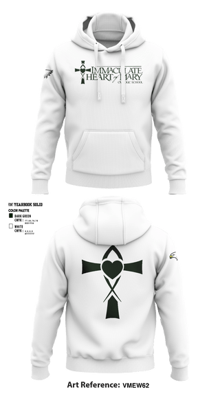 Hoodie, Immaculate Heart Of Mary School, Spirit Store, Teamtime, Team time, sublimation, custom sports apparel, team uniforms, spirit wear, spiritwear, sports uniforms, custom shirts, team store, custom team store, fundraiser sports, apparel fundraiser