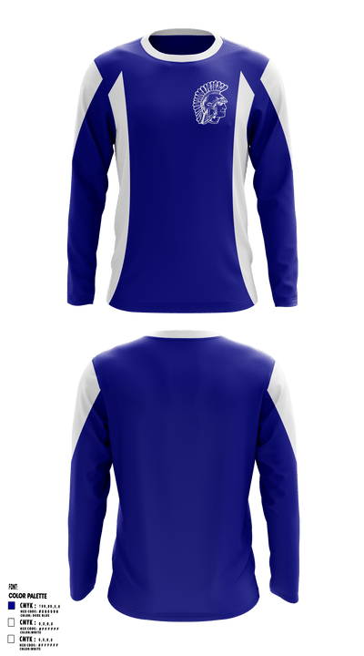Washington Mc Kinnley School 65998702 Long Sleeve Performance Shirt - 1