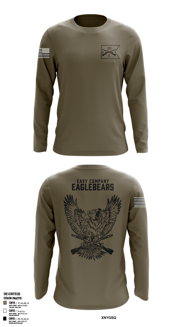 Long Sleeve Performance Shirt, , Army, Teamtime, Team time, sublimation, custom sports apparel, team uniforms, spirit wear, spiritwear, sports uniforms, custom shirts, team store, custom team store, fundraiser sports, apparel fundraiser