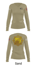 325 Transportation Company 58114820 Women's Long Sleeve V-neck Shirt - 42