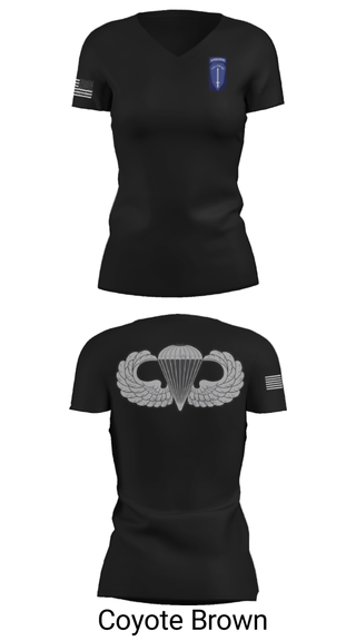 Women's Short Sleeve Vneck Shirt, , Army, Teamtime, Team time, sublimation, custom sports apparel, team uniforms, spirit wear, spiritwear, sports uniforms, custom shirts, team store, custom team store, fundraiser sports, apparel fundraiser