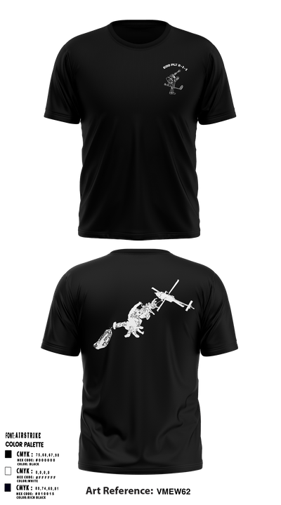 Platoon 2-1-1 26077523 Short Sleeve Performance Shirt - 49