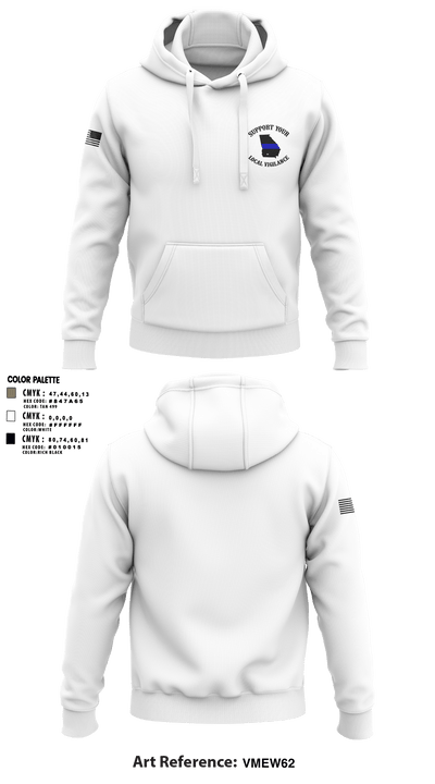 Vigilance LEMC Nomads 37243496 Hoodie - 2