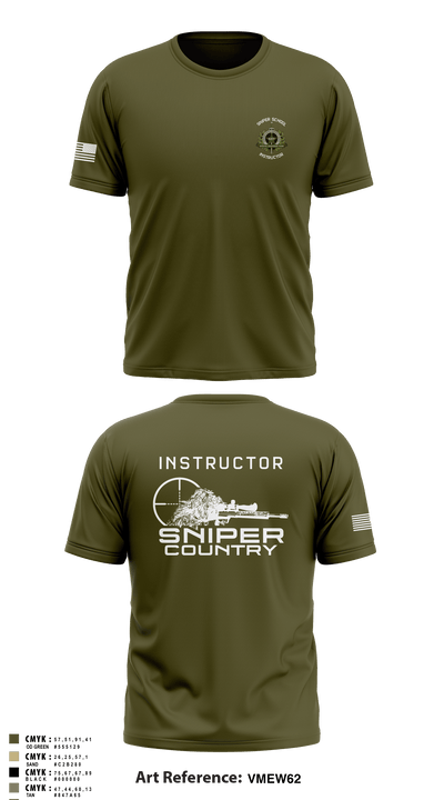 Sniper 2 79628389 Short Sleeve Performance Shirt - 1