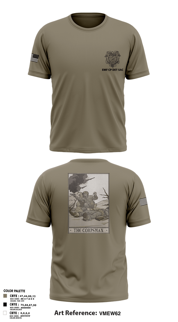 Short Sleeve Performance Shirt, EMF CP DET SAC, , Teamtime, Team time, sublimation, custom sports apparel, team uniforms, spirit wear, spiritwear, sports uniforms, custom shirts, team store, custom team store, fundraiser sports, apparel fundraiser