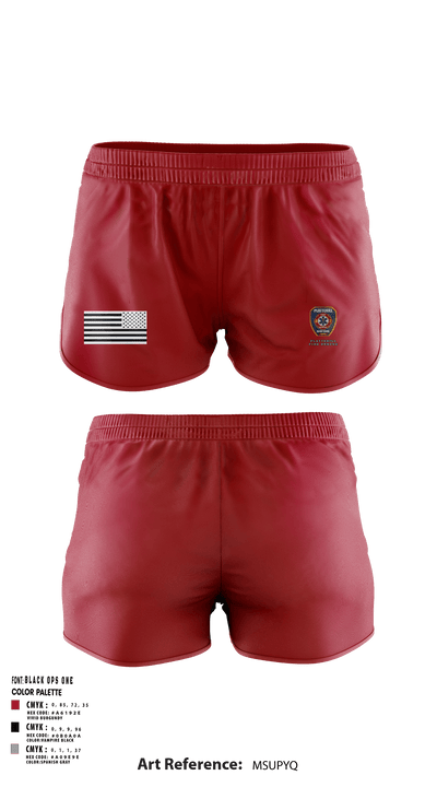 PLATTEKILL FIRE RESCUE 89724277 Women's Shorts - 1