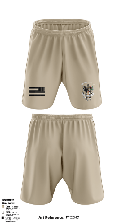 566th MCAS- Army 77440363 Athletic Shorts With Pockets - 60