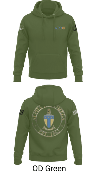 Hoodie, , Army, Teamtime, Team time, sublimation, custom sports apparel, team uniforms, spirit wear, spiritwear, sports uniforms, custom shirts, team store, custom team store, fundraiser sports, apparel fundraiser