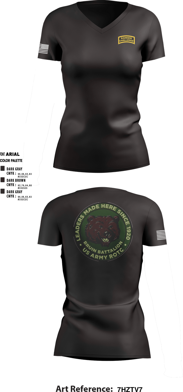 Women's Short Sleeve Vneck Shirt, , Army, Teamtime, Team time, sublimation, custom sports apparel, team uniforms, spirit wear, spiritwear, sports uniforms, custom shirts, team store, custom team store, fundraiser sports, apparel fundraiser