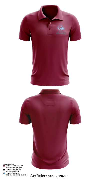 Baldwin High School 30634360 Short Sleeve Performance Polo - 6