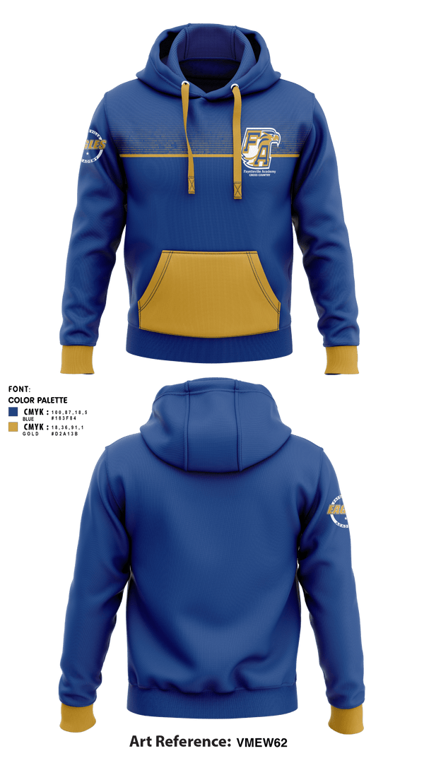 Hoodie, Fayetteville Academy Cross Country, Cross Country, Teamtime, Team time, sublimation, custom sports apparel, team uniforms, spirit wear, spiritwear, sports uniforms, custom shirts, team store, custom team store, fundraiser sports, apparel fundraiser