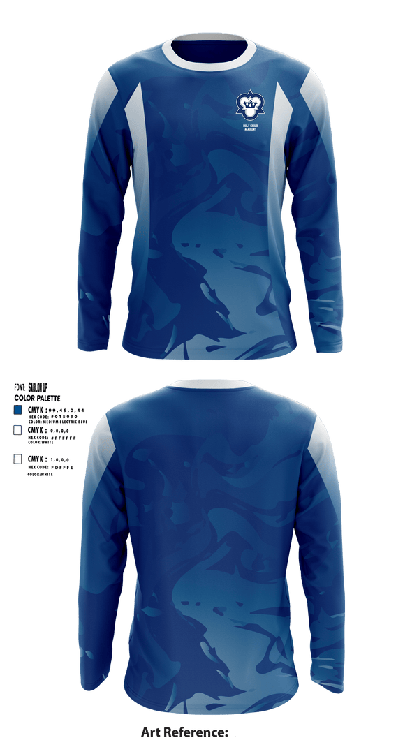 Long Sleeve Performance Shirt, Holy Child Academy, Spirit Store, Teamtime, Team time, sublimation, custom sports apparel, team uniforms, spirit wear, spiritwear, sports uniforms, custom shirts, team store, custom team store, fundraiser sports, apparel fundraiser