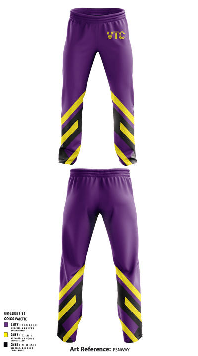 Vibranium Track Club 83806120 Sweatpants - 1