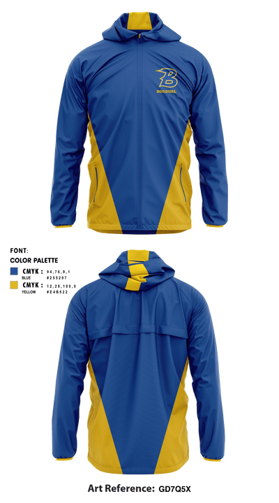 Bonduel Youth Softball League 22083727 Windbreaker - 4