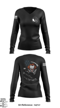Mobile unit 2 64041633 Women's Long Sleeve V-neck Shirt - 49