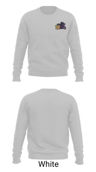 Crew Neck Sweatshirt, Wenatchee High School Golf, Golf, Teamtime, Team time, sublimation, custom sports apparel, team uniforms, spirit wear, spiritwear, sports uniforms, custom shirts, team store, custom team store, fundraiser sports, apparel fundraiser