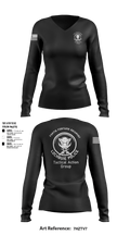 Lochbuie PD TAG 47877554 Women's Long Sleeve V-neck Shirt - 2