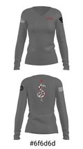 Rook 25414745 Women's Long Sleeve V-neck Shirt - 37