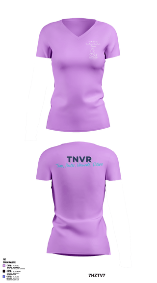 Women's Short Sleeve Vneck Shirt, HAPPSEI, , Teamtime, Team time, sublimation, custom sports apparel, team uniforms, spirit wear, spiritwear, sports uniforms, custom shirts, team store, custom team store, fundraiser sports, apparel fundraiser
