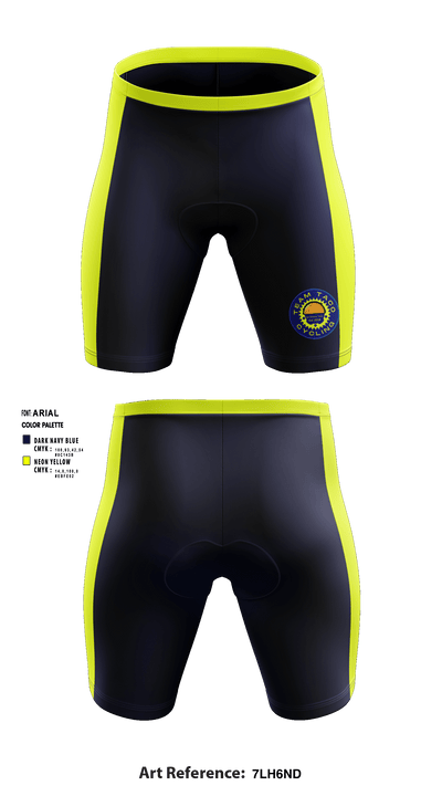 Team Taco Cycling Pelotonia 27813397 Men's Compression Shorts - 1