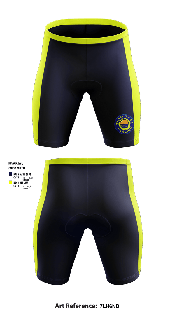 Men's Compression Shorts, Team Taco Cycling Pelotonia, Cycling, Teamtime, Team time, sublimation, custom sports apparel, team uniforms, spirit wear, spiritwear, sports uniforms, custom shirts, team store, custom team store, fundraiser sports, apparel fundraiser