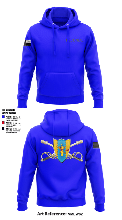 3-4 cav 23991415 Hoodie - 1