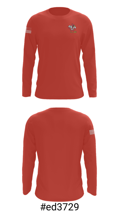 East Surry High School Basketball 37430062 Long Sleeve Performance Shirt - 18
