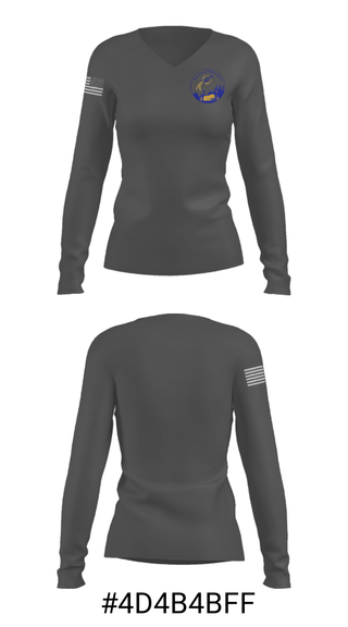 Women's Long Sleeve Vneck Shirt, Broughal Middle School Field Hockey, Field Hockey, Teamtime, Team time, sublimation, custom sports apparel, team uniforms, spirit wear, spiritwear, sports uniforms, custom shirts, team store, custom team store, fundraiser sports, apparel fundraiser