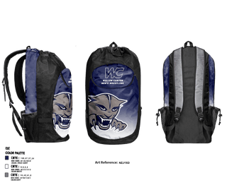 Gear Bag, Willow Canyon High School Wrestling, Wrestling, Teamtime, Team time, sublimation, custom sports apparel, team uniforms, spirit wear, spiritwear, sports uniforms, custom shirts, team store, custom team store, fundraiser sports, apparel fundraiser