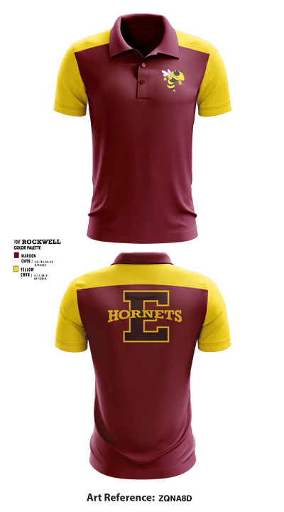 Enumclaw High School 61712627 Short Sleeve Performance Polo - 1