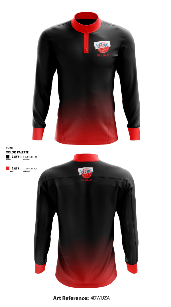 Quarter Zip Jacket, Graham Legals, , Teamtime, Team time, sublimation, custom sports apparel, team uniforms, spirit wear, spiritwear, sports uniforms, custom shirts, team store, custom team store, fundraiser sports, apparel fundraiser