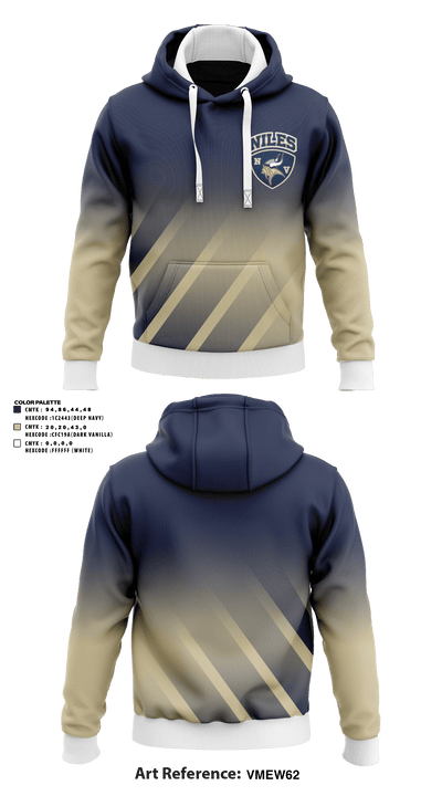 Niles High School Soccer 54999078 Hoodie - 1