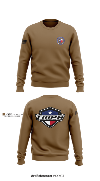 Texas Municipal Police Association 6518461 Crew Neck Sweatshirt - 2