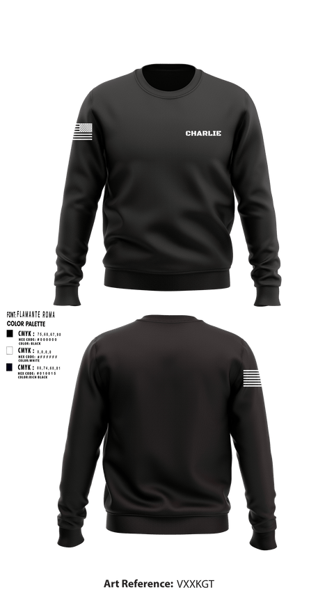 Crew Neck Sweatshirt, Charlie, Marines, Teamtime, Team time, sublimation, custom sports apparel, team uniforms, spirit wear, spiritwear, sports uniforms, custom shirts, team store, custom team store, fundraiser sports, apparel fundraiser