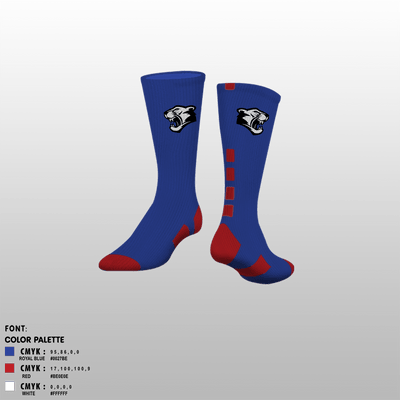 Mabel Canton Cougars 51242587 Custom Socks - 1