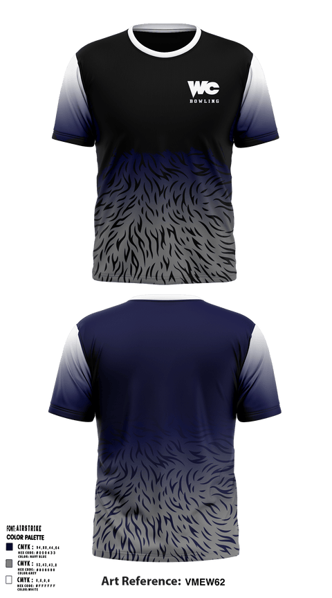 Short Sleeve Performance Shirt, West Clermont High School Bowling, Bowling, Teamtime, Team time, sublimation, custom sports apparel, team uniforms, spirit wear, spiritwear, sports uniforms, custom shirts, team store, custom team store, fundraiser sports, apparel fundraiser