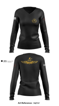 2d Recon Bn 14867704 Women's Long Sleeve V-neck Shirt - 1