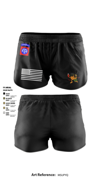 Ranger Panties, , Army, Teamtime, Team time, sublimation, custom sports apparel, team uniforms, spirit wear, spiritwear, sports uniforms, custom shirts, team store, custom team store, fundraiser sports, apparel fundraiser