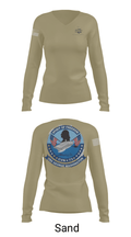 USS GEORGE WASHINGTON INFORMATION TECHNICIANS 62071140 Women's Long Sleeve V-neck Shirt - 42