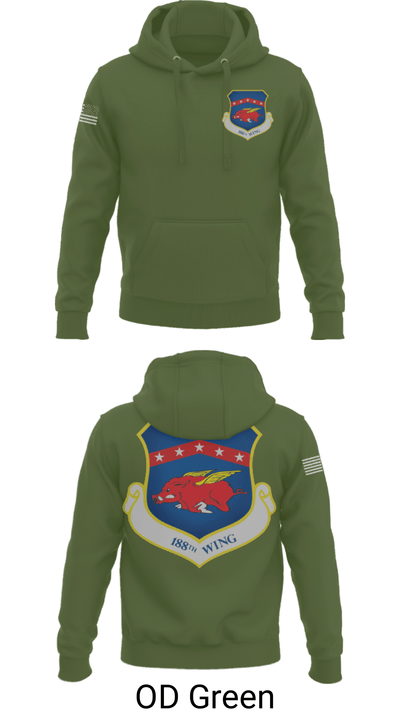 188th wing air national guard 12455702 Hoodie - 44
