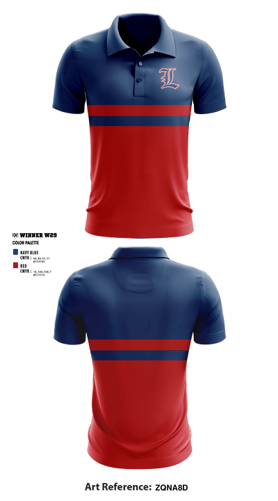 Liberty High School 31335957 Short Sleeve Performance Polo - 1