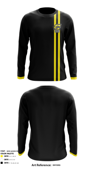 Long Sleeve Performance Shirt, Cascade High School Soccer, Men's Soccer, Teamtime, Team time, sublimation, custom sports apparel, team uniforms, spirit wear, spiritwear, sports uniforms, custom shirts, team store, custom team store, fundraiser sports, apparel fundraiser