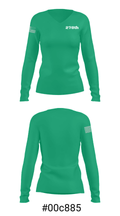 278th 14022104 Women's Long Sleeve V-neck Shirt - 37