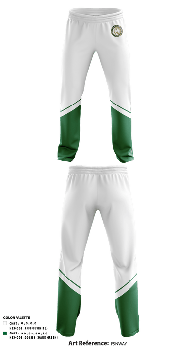 Faith Christian School Track 8170365 Sweatpants - 3