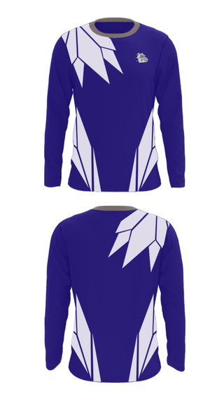 Long Sleeve Performance Shirt, East Junior High School Basketball, Men's Basketball, Teamtime, Team time, sublimation, custom sports apparel, team uniforms, spirit wear, spiritwear, sports uniforms, custom shirts, team store, custom team store, fundraiser sports, apparel fundraiser