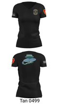 C CO 3-25 Dustoff 93146032 Women's Short Sleeve V-neck Shirt - 23
